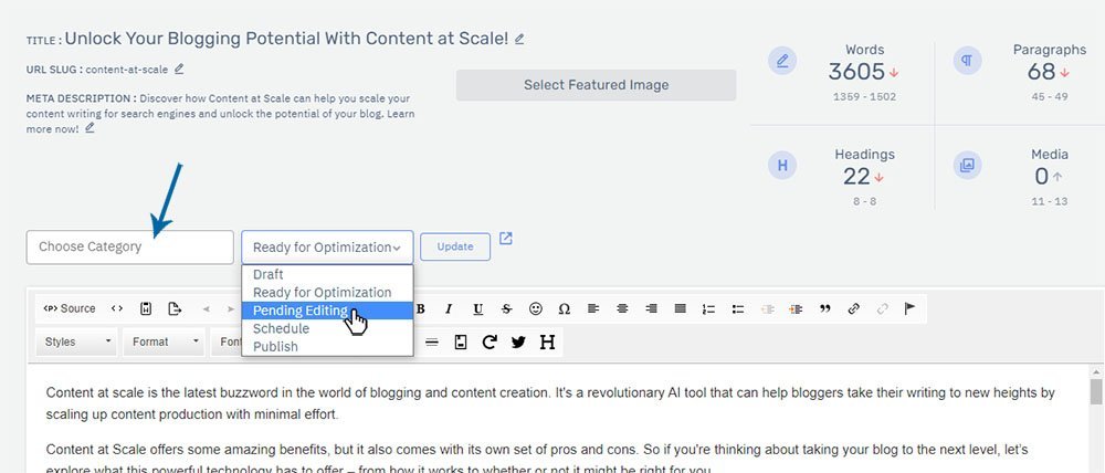 How to Use Content at Scale – An AI Writer that Can Mass Produce SEO Blog Posts